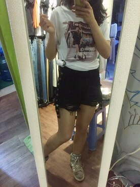 「欧美」｜扁扁 哥妹精品女装さん（レディース・166cm）の春コーディネート