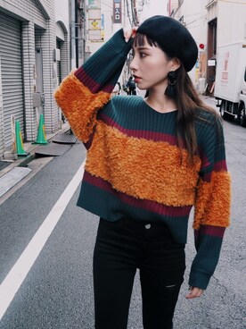 藤井真理亜さんのコーディネート