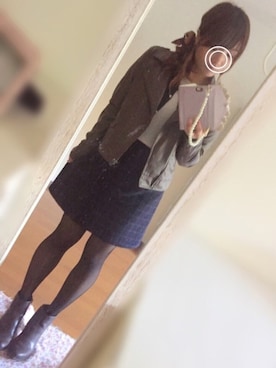「成人式」｜「アイテム（財布/小物）」を使った、ｙｏｕさん（レディース・165cm）の冬コーディネート