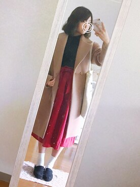 「H&M（エイチ・アンド・エム）のアイテム（ローファー）」を使った、ｙｏｕさん（レディース・151cm）の春コーディネート