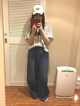 「Dior（ディオール）のアイテム（リング）」を使った、chiharu.さん（レディース・164cm）の夏コーディネート