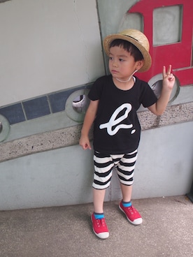 towapiさん(キッズ・100cm)の夏コーディネート