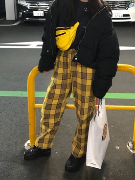 「me（ミイ）のアイテム」を使った、ミサ(JEANASiS)さん（レディース・155cm）の秋コーディネート