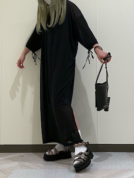 「ジーナシス」｜「アイテム（その他）」を使った、ミサ(JEANASiS)さん（レディース・155cm）の春コーディネート