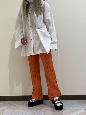 「ジーナシス」｜「アイテム（その他）」を使った、ミサ(JEANASiS)さん（レディース・155cm）の春コーディネート