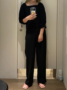 「ジーナシス」｜「アイテム（その他）」を使った、ミサ(JEANASiS)さん（レディース・155cm）の春コーディネート