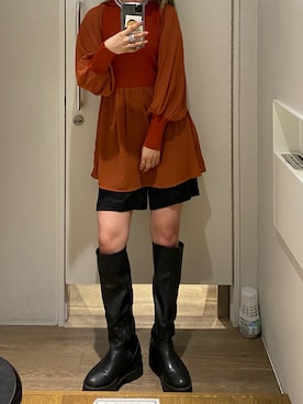「ジーナシス」｜「アイテム（その他）」を使った、ミサ(JEANASiS)さん（レディース・155cm）の春コーディネート
