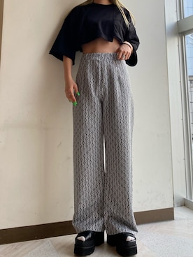 「ジーナシス」｜「アイテム（その他）」を使った、ミサ(JEANASiS)さん（レディース・155cm）の春コーディネート