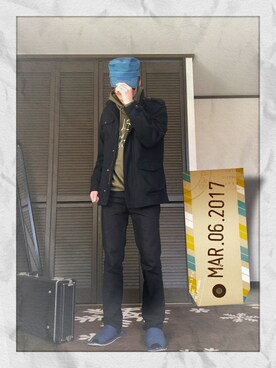 「Right-on（ライトオン）のアイテム（その他アウター）」を使った、かずやさん（メンズ・170cm）の春コーディネート