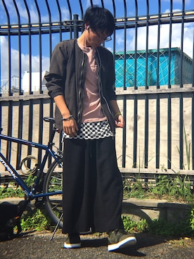 かずやさん（メンズ・170cm）の秋コーディネート