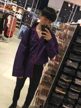 「Paul Smith（ポールスミス）のアイテム（その他トップス）」を使った、rikuto さん（メンズ・178cm）の夏コーディネート