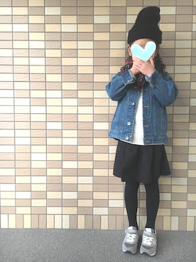 y&y(*˘︶˘*).｡.:*♡さん（キッズ・90cm）の冬コーディネート