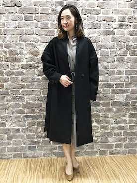 「OUVRAGE CLASSE（ウヴラージュクラス）のアイテム」を使った、OUVRAGE CLASSEさん（レディース・158cm）の秋コーディネート