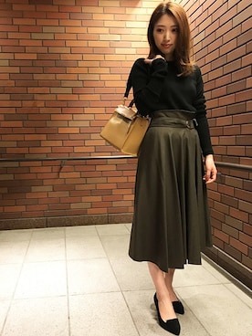 OUVRAGE CLASSEさん（レディース・158cm）の秋コーディネート