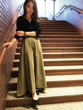 OUVRAGE CLASSEさん（レディース・158cm）の秋コーディネート