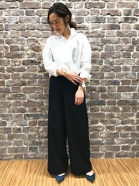 「OUVRAGE CLASSE（ウヴラージュクラス）のアイテム」を使った、OUVRAGE CLASSEさん（レディース・158cm）の秋コーディネート