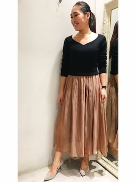 OUVRAGE CLASSEさん（レディース・158cm）の秋コーディネート