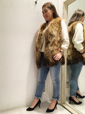 OUVRAGE CLASSEさん（レディース・158cm）の秋コーディネート