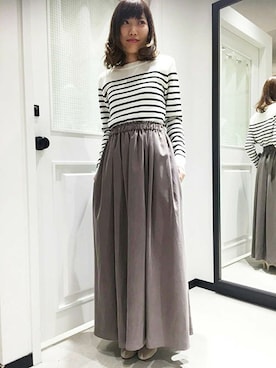 「OUVRAGE CLASSE（ウヴラージュクラス）のアイテム」を使った、OUVRAGE CLASSEさん（レディース・158cm）の冬コーディネート