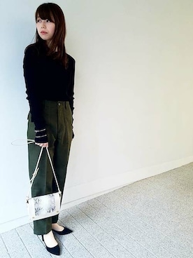 OUVRAGE CLASSEさん（レディース・158cm）の冬コーディネート