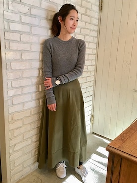 OUVRAGE CLASSEさん（レディース・158cm）の冬コーディネート