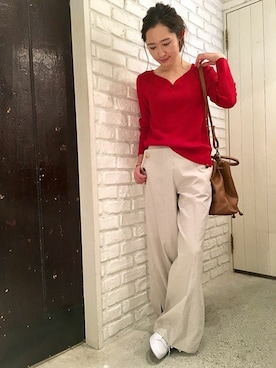 「OUVRAGE CLASSE（ウヴラージュクラス）のアイテム」を使った、OUVRAGE CLASSEさん（レディース・158cm）の冬コーディネート