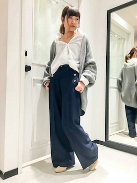 OUVRAGE CLASSEさん(レディース・158cm)の冬コーディネート
