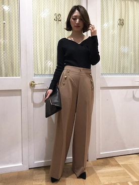 OUVRAGE CLASSEさん(レディース・158cm)の冬コーディネート