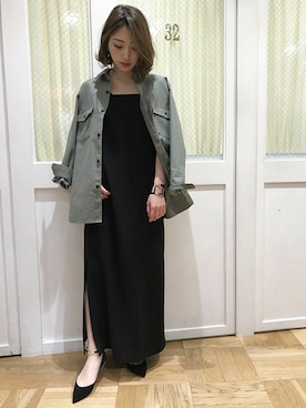 「OUVRAGE CLASSE（ウヴラージュクラス）のアイテム」を使った、OUVRAGE CLASSEさん（レディース・158cm）の春コーディネート