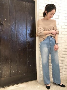「OUVRAGE CLASSE（ウヴラージュクラス）のアイテム」を使った、OUVRAGE CLASSEさん（レディース・158cm）の春コーディネート