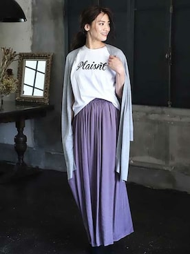 OUVRAGE CLASSEさん（レディース・165cm）の夏コーディネート