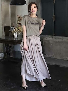 OUVRAGE CLASSEさん（レディース・165cm）の夏コーディネート