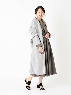 OUVRAGE CLASSEさん（レディース・158cm）の冬コーディネート