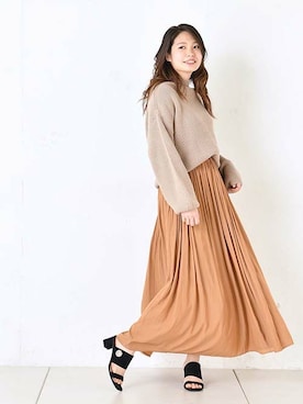 OUVRAGE CLASSEさん（レディース・158cm）の冬コーディネート