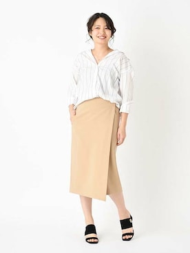 OUVRAGE CLASSEさん(レディース・158cm)の冬コーディネート