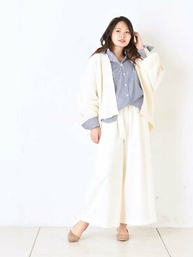 OUVRAGE CLASSEさん（レディース・158cm）の冬コーディネート