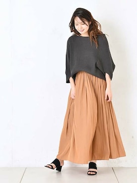 OUVRAGE CLASSEさん（レディース・158cm）の冬コーディネート