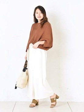 OUVRAGE CLASSEさん（レディース・158cm）の冬コーディネート