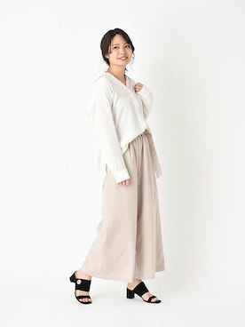 OUVRAGE CLASSEさん（レディース・158cm）の冬コーディネート