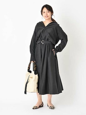 「C'ast vague（セベージュ）のアイテム」を使った、OUVRAGE CLASSEさん（レディース・158cm）の冬コーディネート