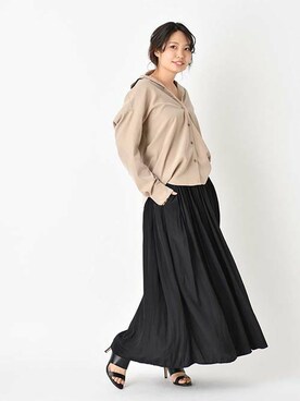 OUVRAGE CLASSEさん（レディース・158cm）の冬コーディネート