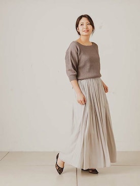 OUVRAGE CLASSEさん（レディース・158cm）の春コーディネート