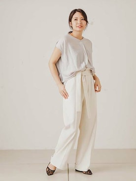 OUVRAGE CLASSEさん（レディース・158cm）の春コーディネート