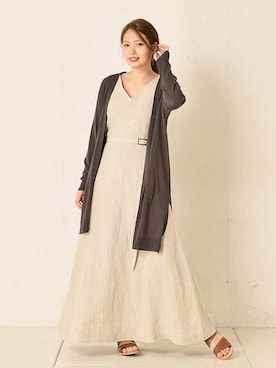 「OUVRAGE CLASSE（ウヴラージュクラス）のアイテム」を使った、OUVRAGE CLASSEさん（レディース・158cm）の春コーディネート