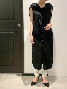 「C'ast vague（セベージュ）のアイテム」を使った、OUVRAGE CLASSEさん（レディース・160cm）の春コーディネート