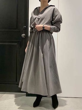 「OUVRAGE CLASSE（ウヴラージュクラス）のアイテム」を使った、OUVRAGE CLASSEさん（レディース・160cm）の春コーディネート