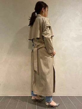 「C'ast vague（セベージュ）のアイテム」を使った、OUVRAGE CLASSEさん（レディース・159cm）の春コーディネート