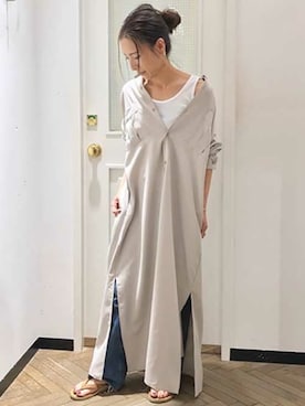 「SBTRACT（サブトラクト）のアイテム」を使った、OUVRAGE CLASSEさん（レディース・158cm）の春コーディネート