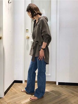 OUVRAGE CLASSEさん（レディース・158cm）の春コーディネート