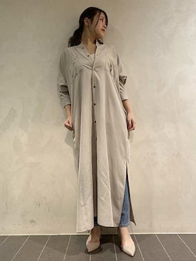 「C'ast vague（セベージュ）のアイテム」を使った、OUVRAGE CLASSEさん（レディース・158cm）の春コーディネート